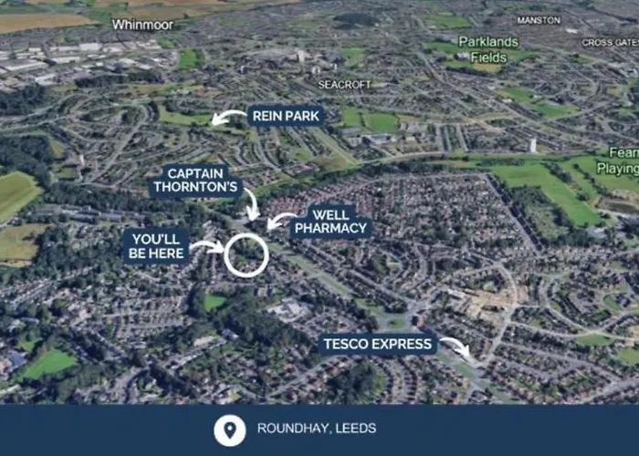 Spacious, Roundhay, Ls8, Parking X 2, Sleeps 6 Leeds (West Yorkshire)